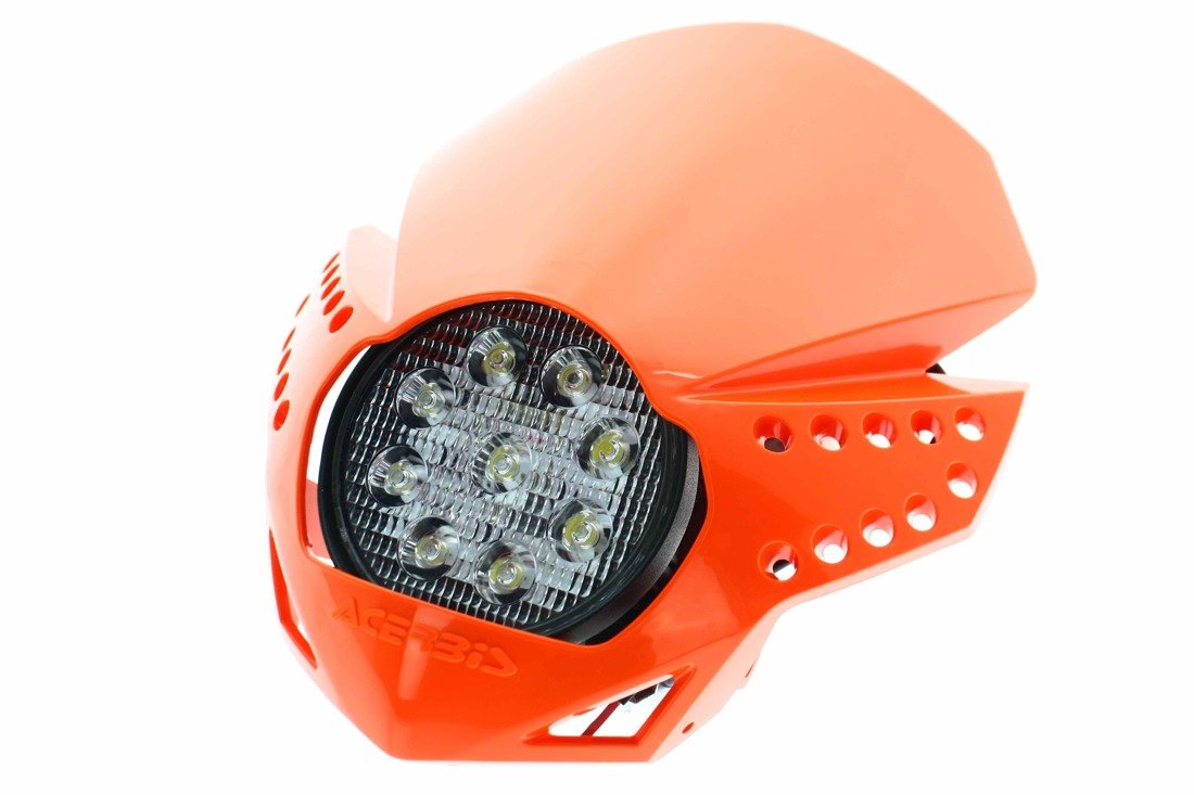 Acerbis Motorrad Scheinwerfer LED 2430 lm / 50000h Fulmine Headlight Enduro 