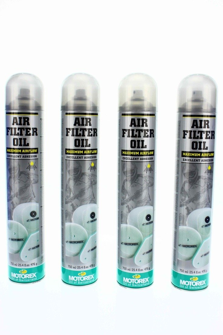 4x Motorex Air Filter Oil Spray 206 750ml Öl Luftfilter Luftfilteröl eBay