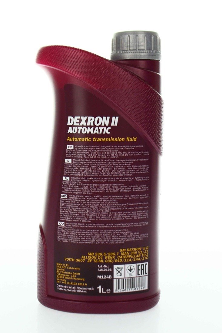 Mannol dexron 2 automatic