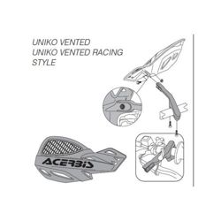 SALE Acerbis Handprotectoren MX UNIKO VENTED