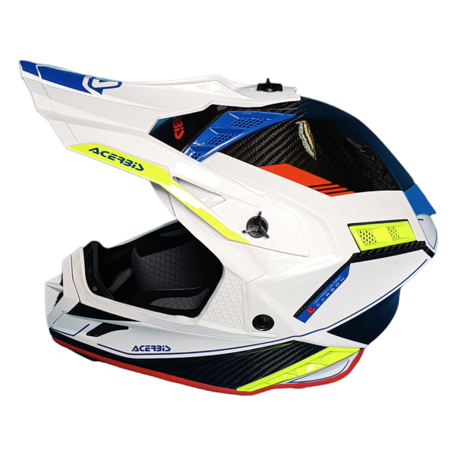 Acerbis Helm Steel Carbon 2206 Cross Enduro Quad mit ästhetischem Defekt XS