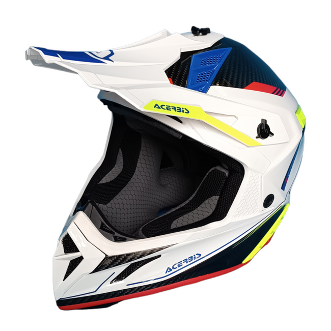 Acerbis Helm Steel Carbon 2206 Cross Enduro Quad mit ästhetischem Defekt XS