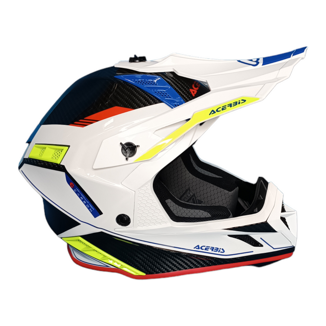 Acerbis Helm Steel Carbon 2206 Cross Enduro Quad mit ästhetischem Defekt XS