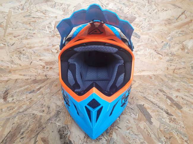 Acerbis Helm Steel Carbon Cross Enduro Quad mit ästhetischem Defekt S