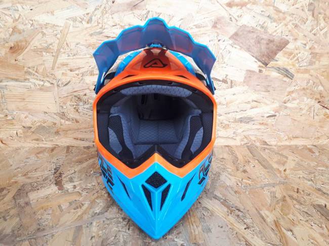 Acerbis Helm Steel Carbon Cross Enduro Quad mit ästhetischem Defekt S