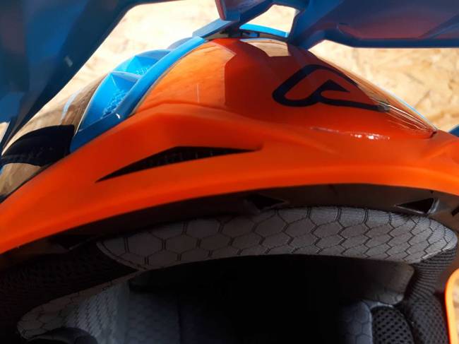 Acerbis Helm Steel Carbon Cross Enduro Quad mit ästhetischem Defekt S