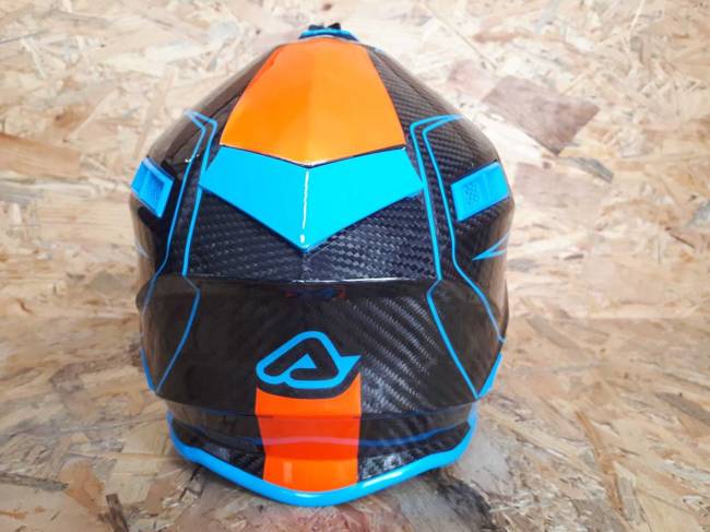 Acerbis Helm Steel Carbon Cross Enduro Quad mit ästhetischem Defekt S