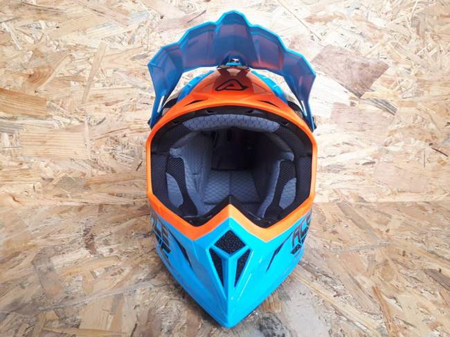 Acerbis Helm Steel Carbon Cross Enduro Quad mit ästhetischem Defekt S