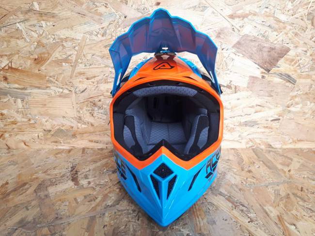 Acerbis Helm Steel Carbon Cross Enduro Quad mit ästhetischem Defekt S