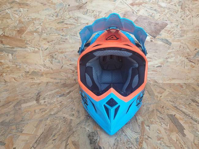 Acerbis Helm Steel Carbon Cross Enduro Quad mit ästhetischem Defekt S