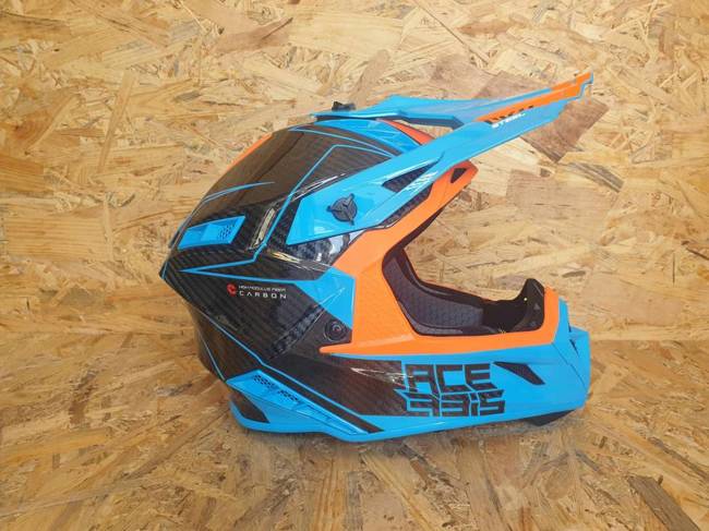 Acerbis Helm Steel Carbon Cross Enduro Quad mit ästhetischem Defekt S