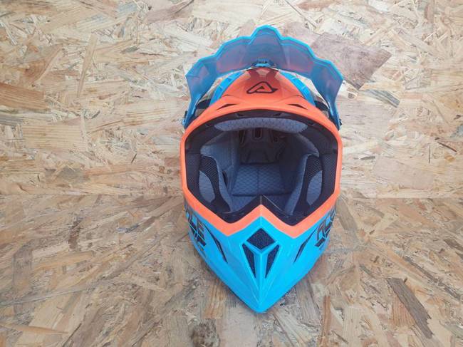 Acerbis Helm Steel Carbon Cross Enduro Quad mit ästhetischem Defekt S