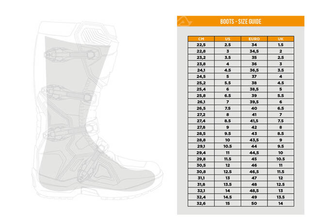 Acerbis Stiefel E-Team Motocross Supermoto Enduro 