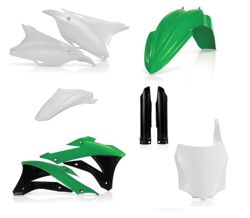 Kawasaki Plastik Kit FULL Komplett KX 85 / 100 2014 > Acerbis Made in Italy