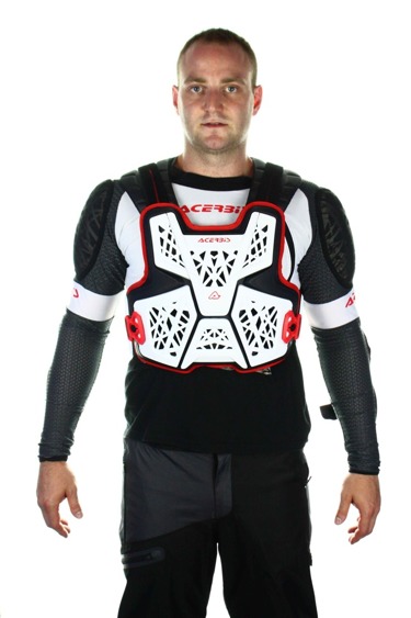 RAUSVERKAUF Acerbis Brustpanzer Protektorenjacke Galaxy MX Enduro Quad alle Größe