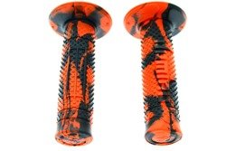 RAUSVERKAUF Griffe Domino SNAKE  orange - schwarz