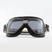 Brille Ariete Naturleder Cafe Racer Braun Oldtimer Cabrio 100 % made in Italy