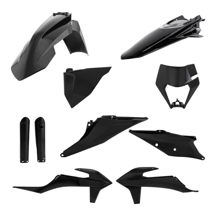 Acerbis Plastik Kit FULL Satz Komplett passend für KTM EXC 2020, 2021, 2022, 2023
