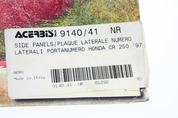 New Seitenteile year prod.1997 Honda CR250 1997 Vintage