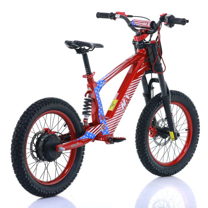 NAI e-BRO 18 electric motorcycle for kids model 2025