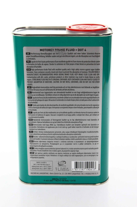 Motorex BREMSFLÜSSIGKEIT DOT 4 1L