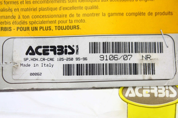 NEW Radiator scoops Kühlerspoiler year prod.1996 Honda CR 125-250 1995-1996