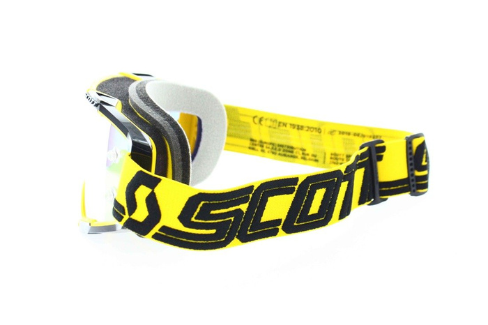 Brille Scott Fury gelb und schwarz Motocross Enduro Downhill NEU 2020