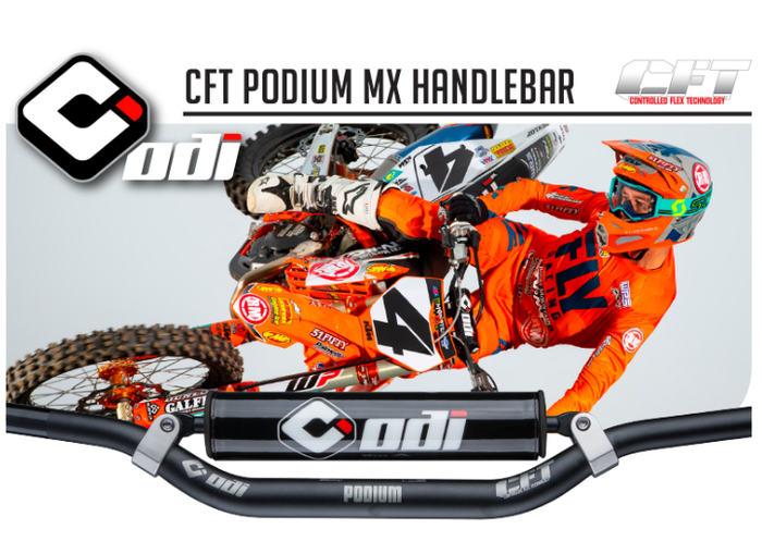 ODI Aluminium CFT Podium (Control Flex Technology) Hon / Kaw OE