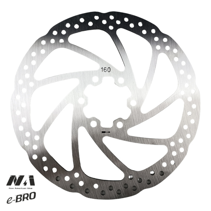 3. NAI blue front disc brake kit e-BRO