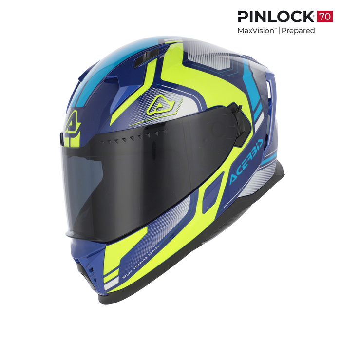 Acerbis Helm X-WAY GRAPHIC homologation ECE/ONU 2206 Dual Road Motorradhelme Motorrad