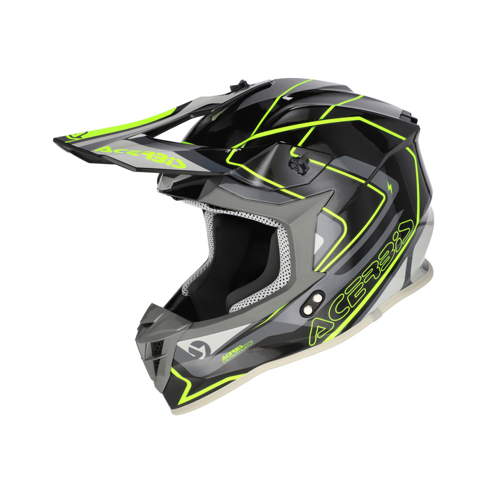Acerbis Helm LINEAR GRAPHIC homologation ECE/ONU 22-06 Enduro Quad