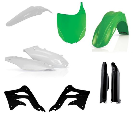 Kawasaki Plastik Kit FULL Komplett KXF 450 2012 Acerbis Made in Italy