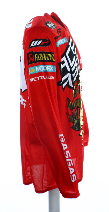 Das neue originale Shirt, kommt aus Überproduktion von Andrea Verona mit Autogramm GASGAS