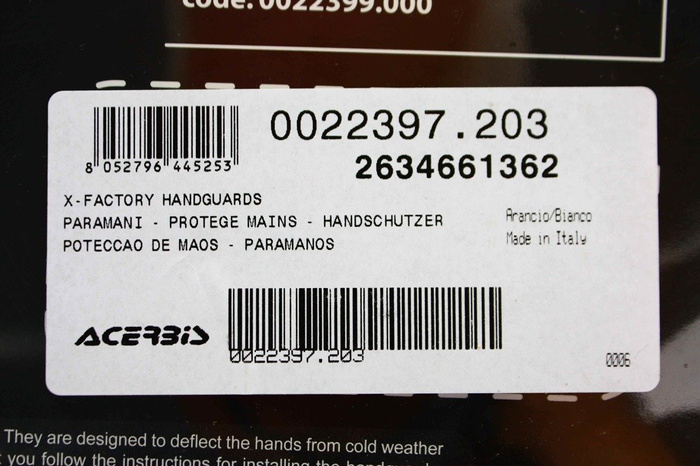 Acerbis Handprotektoren X-factory