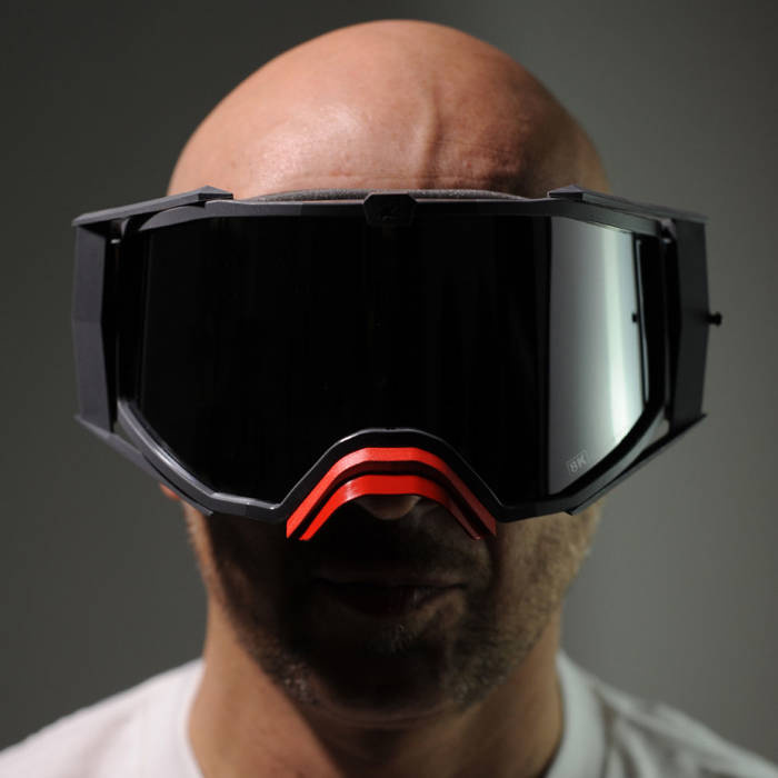 Brille Ariete Riding Crows Motocross Enduro Supermoto 100 % Made in Italy