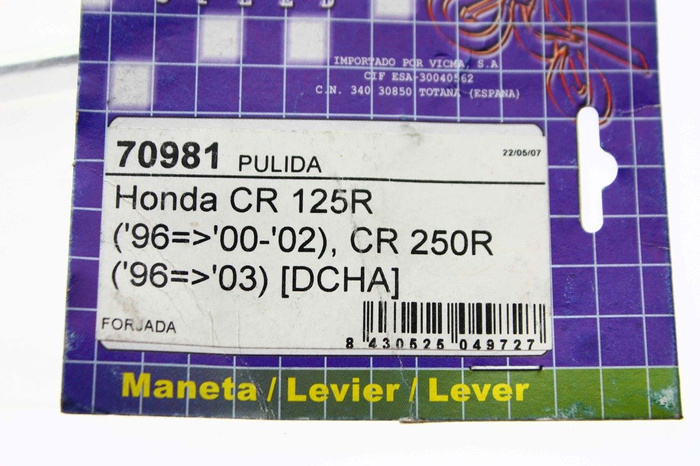 SALE Hebelarm Bremszug Honda CR 125-250 1996-2002 NEU 8430525049727