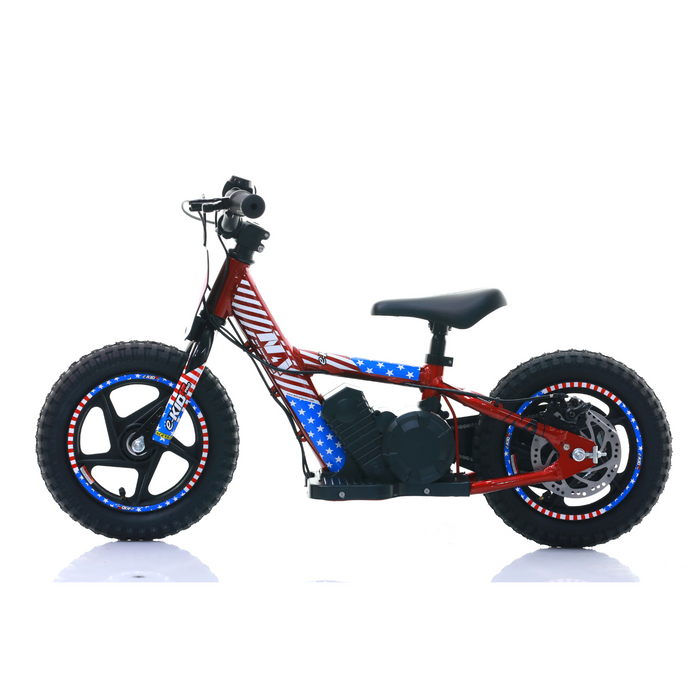 NAI e-KID 12 PRO elektrisches Laufrad für Kinder, 12" Räder mit E-ABS