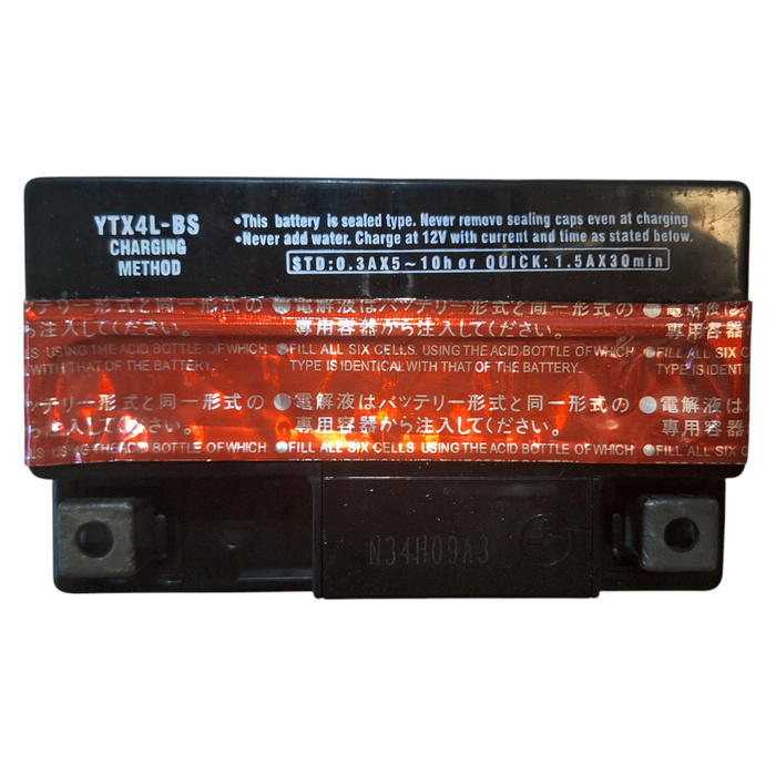 EGL EXP 110/150 Batterie YTX4L-BS 12V 3Ah