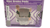 KH346 Brake pads GOLDfren 176 e.g. rear Honda