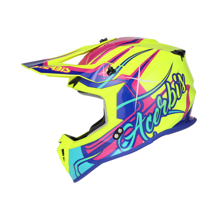 Acerbis Helm LINEAR GRAPHIC homologation ECE/ONU 22-06 Cross Enduro Quad