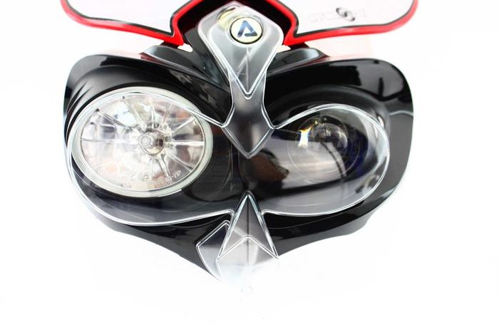 RAUSVERKAUF Acerbis Scheinwefer CYCLOPE Headlamp Motorbike Motorrad Enduro Streetfighter