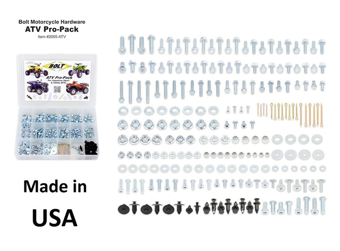 BOLT Pro Pack Schrauben Satz Schraubenkit für alle ATV Quad