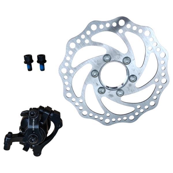 NAI e-MX 12 hintere Bremsscheibe mit Bremssattel