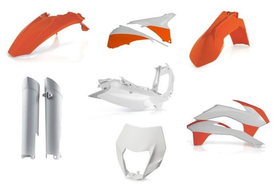 Acerbis Plastik Kit FULL Komplett passend für KTM EXC; 2014 - 2015