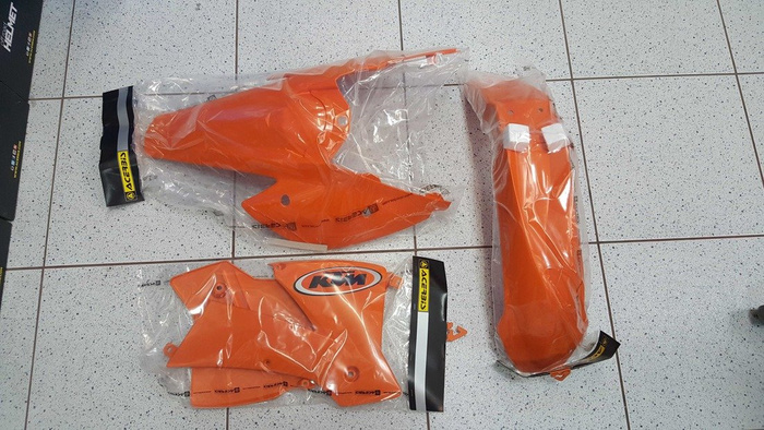 Acerbis PLASTIK KIT KOMPLETT passend für KTM SX / SXF 2003 - 2004