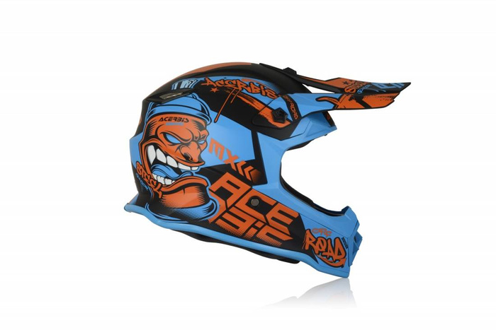 Acerbis Helm Stell Junior ECE/ONU 22-05 Motorradhelme Motorrad Cross Enduro