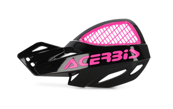 RAUSVERKAUF Acerbis Handprotectoren MX UNIKO VENTED Motocross inkl Anbaukit Pink