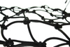 Elastisches Netz zur Sicherung des Ariete-Helms schwarz