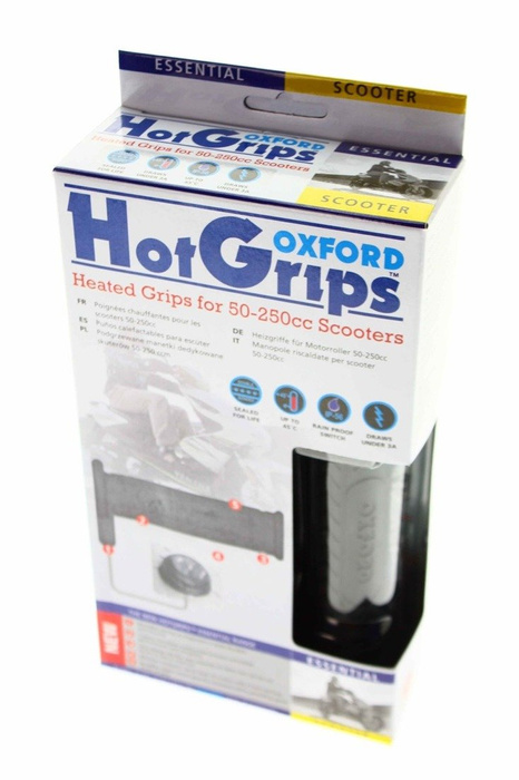 Heizgriffe Oxford OF772 Roller Scooter Essential Moped Hot grips BEHEIZTE GRIFFE Heated grips