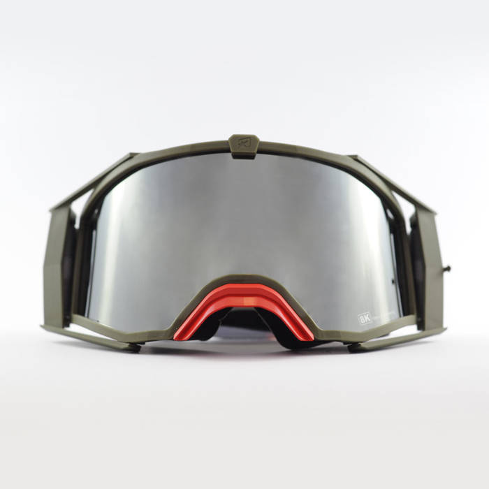Brille Ariete Riding Crows Motocross Enduro Supermoto 100 % Made in Italy